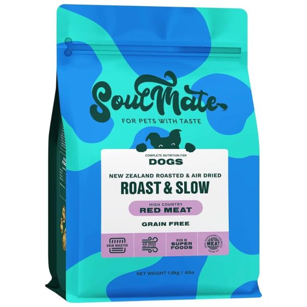 SoulMate Roast & Slow New Zealand Red Meat Roasted & Air Dried Dog Food Sale