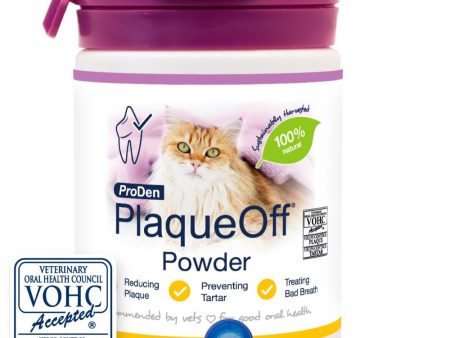 18% OFF: ProDen PlaqueOff Powder Dental Care Cat Supplement 40g Online Hot Sale