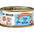 Sparkles Gravy-licious Tuna With Shirasu Canned Cat Food 80g x 24 Fashion