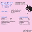 Schesir Baby Thrive High Calorie Chicken With Chicken Liver Pouch Supplement Cat Food 160g Hot on Sale