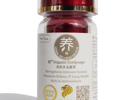 Yo Organic Cordyceps Herbal Supplements For Cats & Dogs 30c For Discount