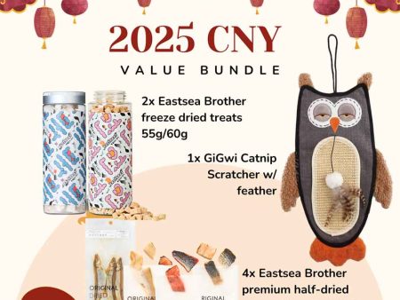 14% OFF: Pawvy Chinese New Year Value Bundle For Cats (Large) For Cheap