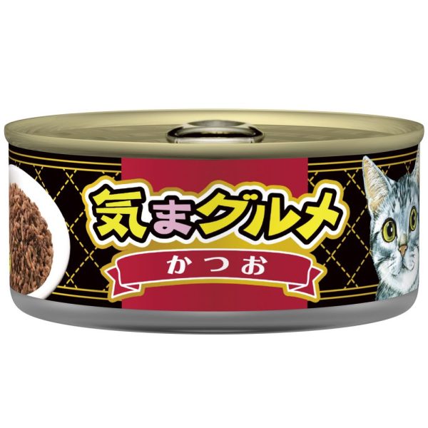 $5 OFF 24 cans: Aixia Kimagurume (Kima Gourmet) Skipjack Tuna Canned Cat Food 155g x 24 Supply