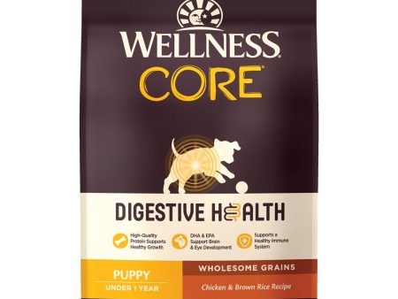 20% OFF: Wellness CORE Digestive Health Chicken & Brown Rice Puppy Dry Dog Food Discount