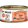 Sparkles Gravy-licious Tuna With Salmon Flakes Canned Cat Food 80g x 24 Online Hot Sale