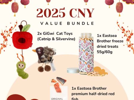 23% OFF: Pawvy Chinese New Year Value Bundle For Cats (Small) Supply