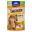 $2 OFF (Exp 14May25): Vitakraft Pure Chicken Bonas Dumbbells Grain-Free Dog Treats 80g For Discount