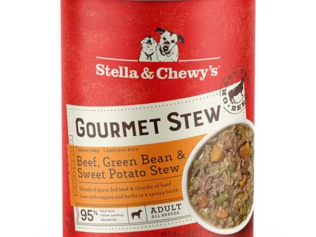 Stella & Chewy’s Gourmet Beef, Green Bean & Sweet Potato Stew Grain-Free Canned Dog Food 12.5oz For Cheap