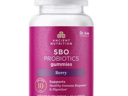 SBO Probiotic Gummies 10B CFU (Berry) Cheap