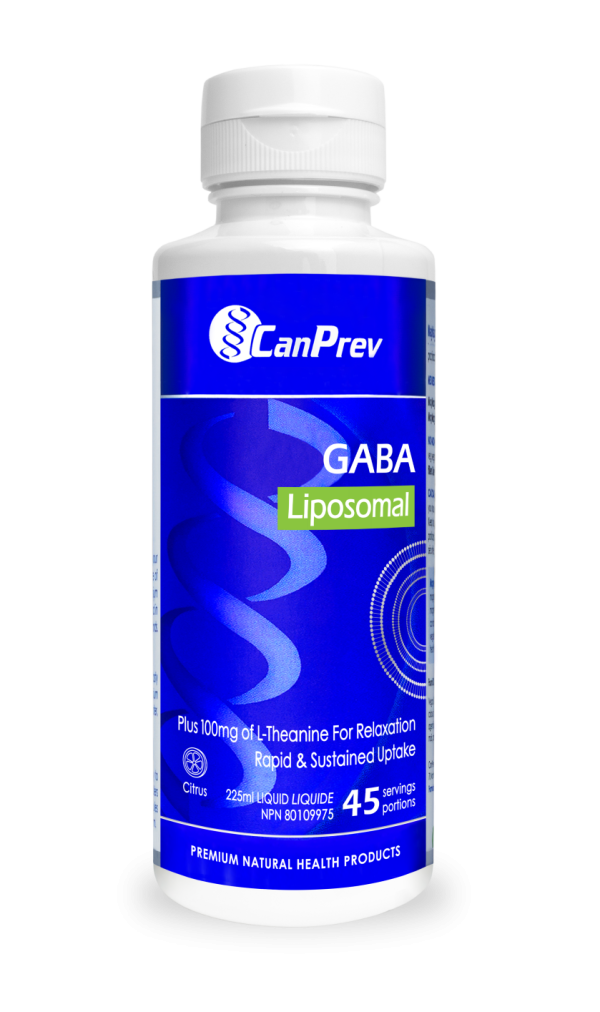 CanPrev Liposomal GABA  with L-Theanine 250ml Supply