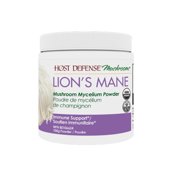 Host Defense Lion s Mane Mycelium Powder 100g Sale