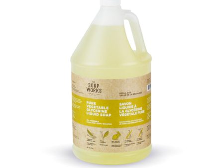 The Soap Works Pure Liquid Glycerine 4L Refill Online now