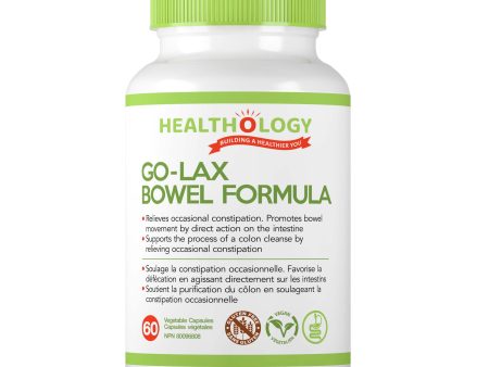 Healthology Go-Lax Bowel Formula 60 Vegetarian Capsules Discount