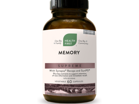 Health First Memory Supreme 60 Vegetarian Capsules Online now