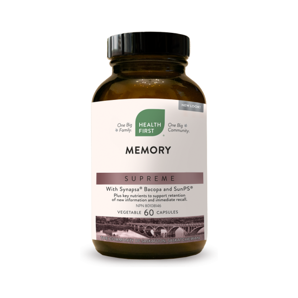 Health First Memory Supreme 60 Vegetarian Capsules Online now