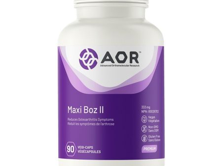 AOR Maxi Boz II 90 Vegetable Capsules For Discount