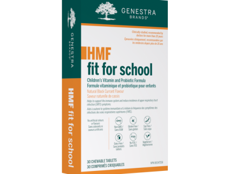 Genestra HMF Fit for School Vitamin & Probiotic 30 Chewable Tablets Online Sale