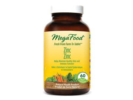 MegaFood Zinc 60 Tablets Online now