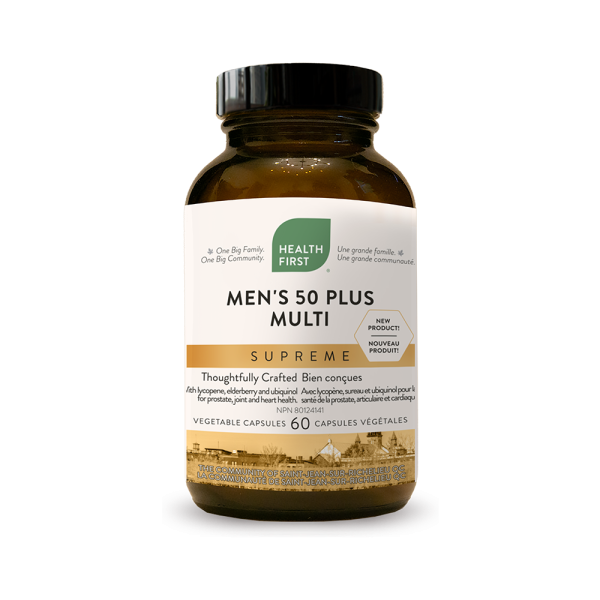 Health First Men s 50+ Multi Supreme 60 Vegetarian Capsules Discount