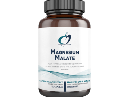 Designs for Health Magnesium Malate 120 Capsules Discount