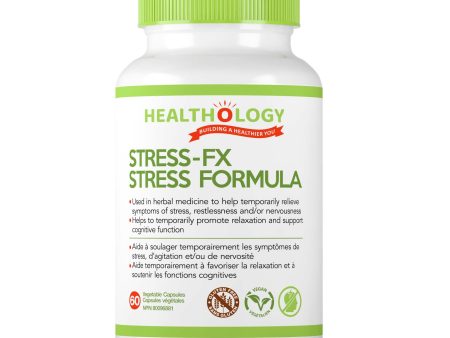 Healthology Stress-FX Stress Formula 60 Vegetarian Capsules Cheap