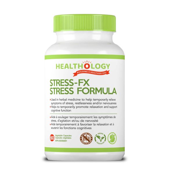 Healthology Stress-FX Stress Formula 60 Vegetarian Capsules Cheap