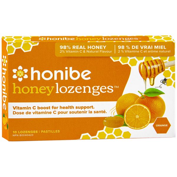 Honibe Pure Honey Vitamin C & Orange Lozenges 10 Lozenges Discount