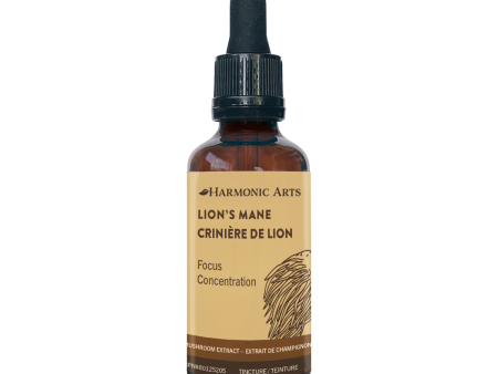 Harmonic Arts Lion s Mane Mushroom Extract Tincture 100ml Fashion