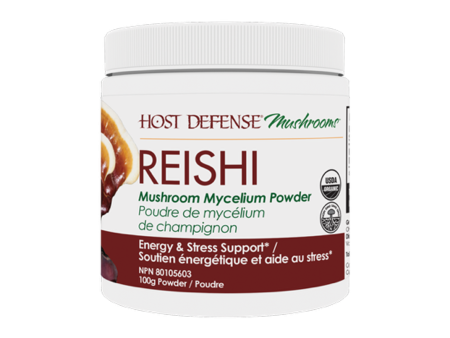 Host Defense Reishi Mycelium Powder 100g Online now