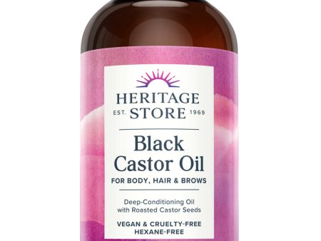 Heritage Store Black Castor Oil 237ml on Sale