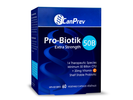 CanPrev Pro-Biotik 50B 60 Vegetarian Capsules Fashion