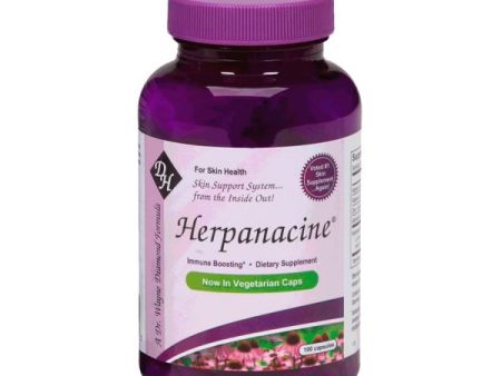 Diamond Herpanacine Skin Support System 100 Vegetable Capsules For Sale