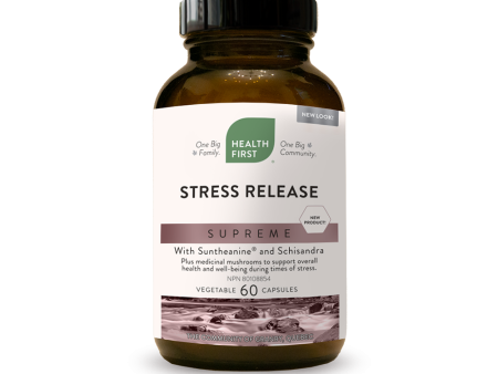 Health First Stress Release Supreme 60 Vegetarian Capsules For Cheap