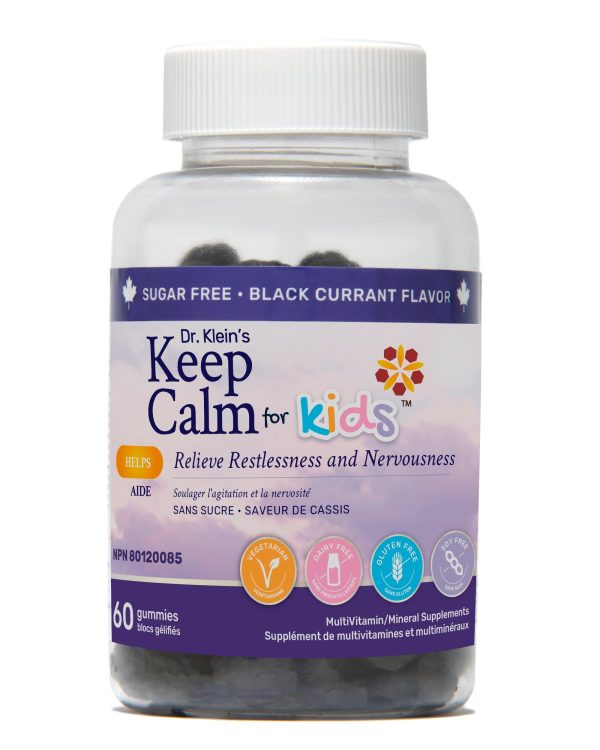 Dr. Klein s Keep Calm for Kids 60 Gummies Supply