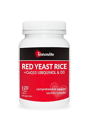 Innovite Red Yeast Rice 120 Vegetarian Capsules (Discontinued: Replaced with CanPrev Red Yeast Rice) Fashion