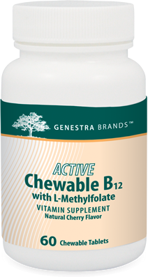 Genestra Active Chewable B12 With L-Methylfolate 60 Tablets Online