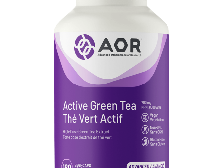 AOR Active Green Tea 180 Capsules Online Sale