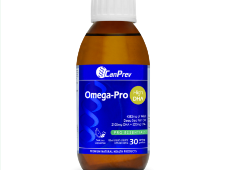 CanPrev Omega-Pro High DHA Goji Lemon Flavour 150ml For Discount