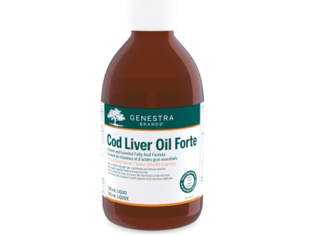 Genestra Cod Liver Oil Forte Orange 300ml Online Hot Sale