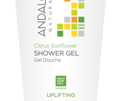 Andalou Citrus Sunflower Shower Gel Travel Size 50ml Sale