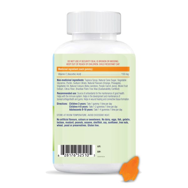 AllKidz Vitamin C Gummies 80 Gummies For Sale