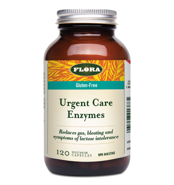 Flora Urgent Care Enzymes 120 Vegetarian Capsules For Cheap