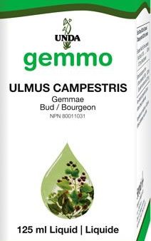 Unda Gemmo Ulmus Campestris 125ml For Discount