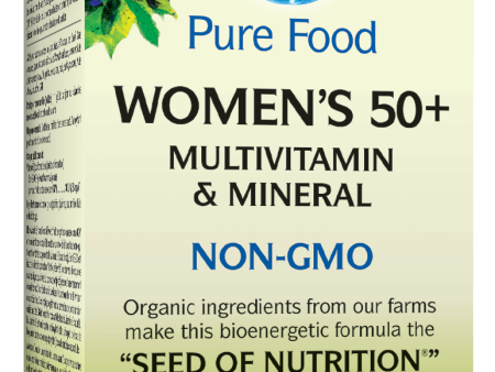 Whole Earth & Sea Women s 50+ Multivitamin Non-GMO 120 Tablets Cheap