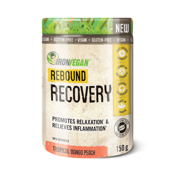 Iron Vegan Rebound Recovery Tropical Mango Peach 150g on Sale