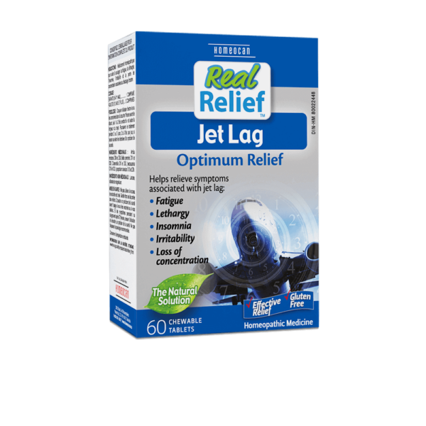 Homeocan Real Relief Jet Lag 60 Chewable Tablets Online now