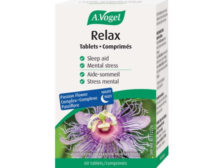 A. Vogel Relax Passion Flower Complex Tablets 60 Tablets For Discount