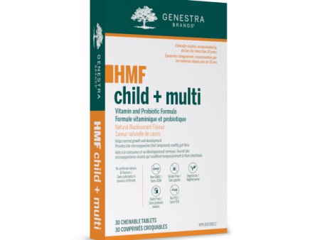 Genestra HMF Child + Multi Chewable Probiotic 30 Tablets (Black Currant) Online