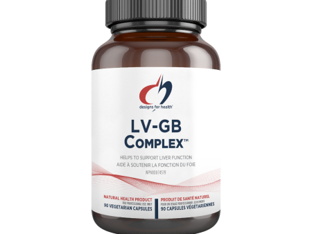 Designs for Health LV-GB Complex 90 Vegetarian Capsules Supply