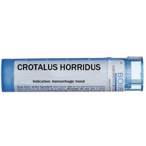 Boiron Crotalus Horrid 30CH Pellets on Sale